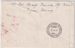 Germany 1930-1931 Do-X Flight Cover with C36 & C37