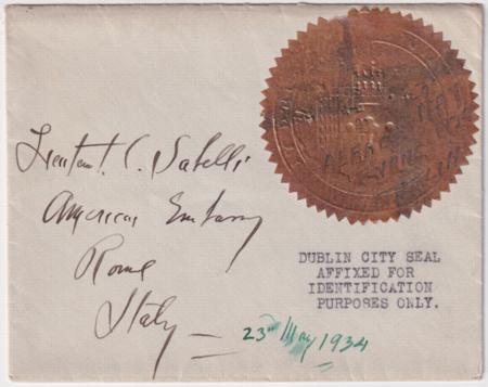 US 1934 Pond-Sabelli Transatlantic Flight to Rome, Crash in Italy, to London, to NY