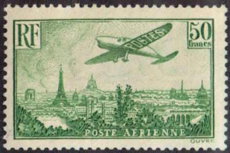 France C14 VF Unused No Gum cv $825