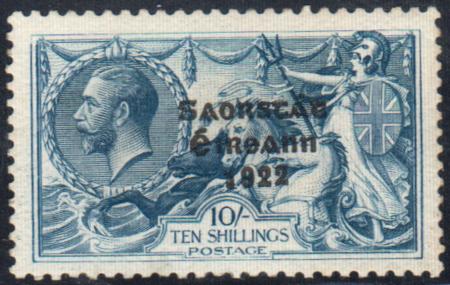 Ireland 79b VF NH Wide Overprint cv $550