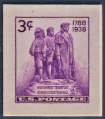 US 837P2 Superb Small Die Proof on White Wove - PF Cert