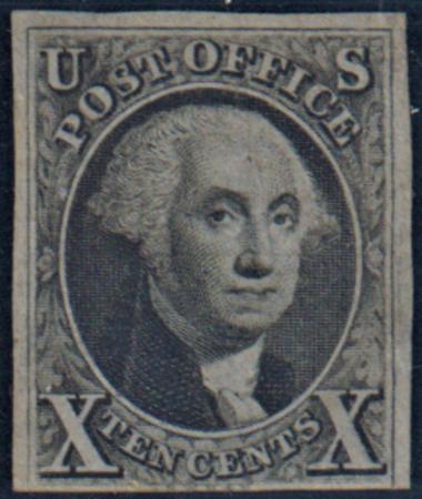 US 2 Early Classics F - VF Mint Unused 3 Large Margins, Deep Rich Color + Impression - PSE Cert cv $15,000