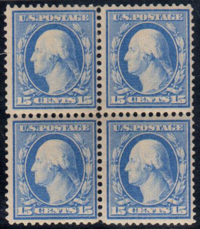 US 366 Washington / Franklin F - VF Mint Hinged Slightly Disturbed Gum Overall cv $6,250