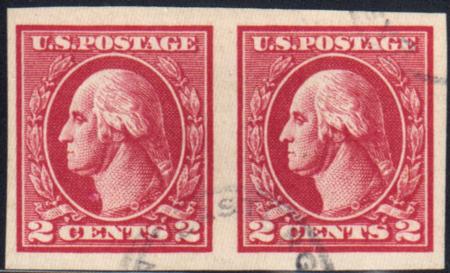 US 533 Washington / Franklin VF Used Pair Light Cancel cv $350