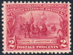 US 329 Early Commemoratives F-VF Mint NH cv $80
