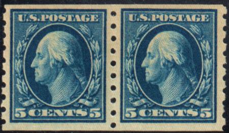 US 396 Washington / Franklin VF Mint LH/NH cv $230