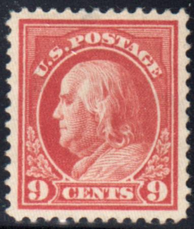 US 415 Washington / Franklin XF-SUP Mint LH cv $130