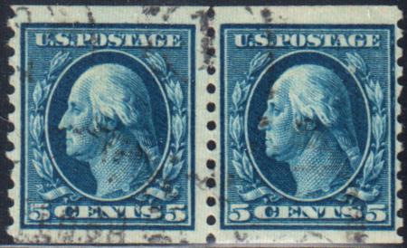 US 447 Washington / Franklin F-VF Used Pair cv $375