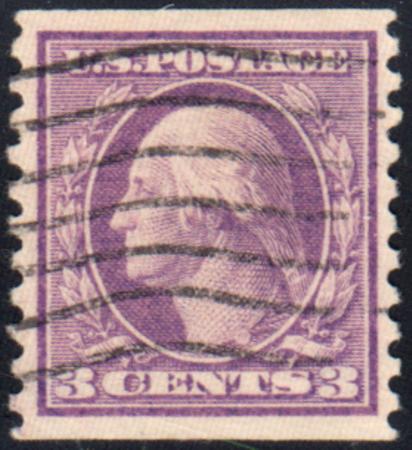 US 456 Washington / Franklin VF-XF+ Used Clear "U" Wmk. Extraordinary Centering cv $360