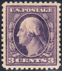 US 502 Washington / Franklin XF Mint NH cv $70