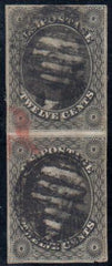US 17 Early Classics F-VF Used Vertical Pair - Scarce! cv $575