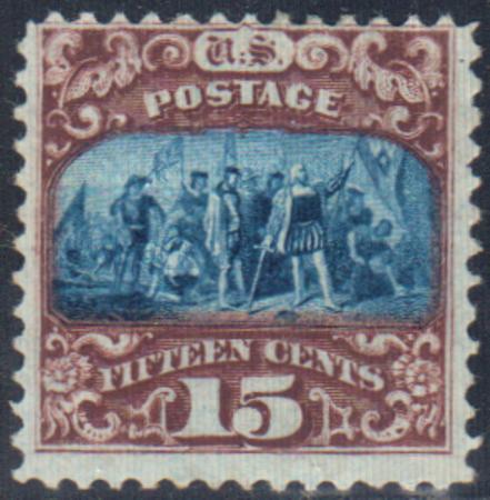 US 119 Pictorials Fine Hinged OG - Rich Color cv $2,750