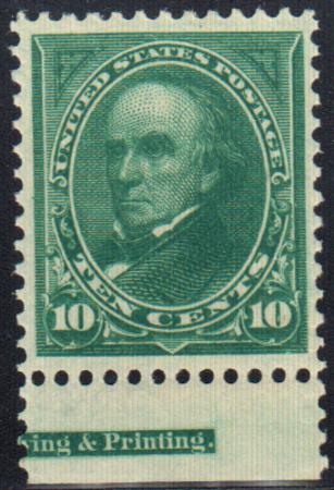 US 273 Bureau and Regular Issue VF-XF Mint LH Large Margin, Weiss Cert cv $130