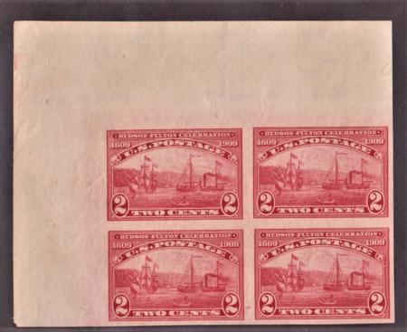 US 373 Early Commemoratives NH Corner Block of 4 cv $160+