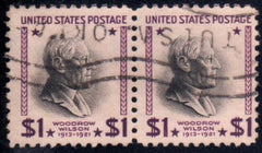 US 832b F-VF Used Pair cv $130+