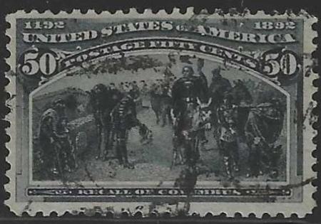 US 240 Early Commemoratives F-VF Used cv $175