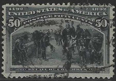 US 240 Early Commemoratives F-VF Used cv $175