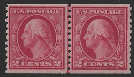 US 453 Washington / Franklin F-VF+ Unused NH Pristine Line Pair PF Cert cv $1,450