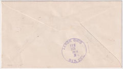US Kentucky, Ed 704Fancy Cancel Cover, Geo Washington in Square