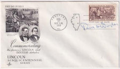 US 1115 Autographed Cover, Signed by IL Senator Paul Douglas