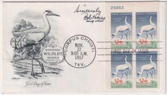 US 1098 Autographed Cover, Signed by the Designer, Bob Hines