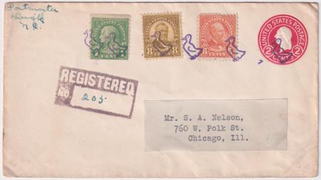 US North Carolina, Duck 597, 638, 640, U429 Fancy Cancel Cover, Ducks