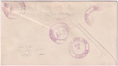 US Texas, Turkey 638, 641, U429 Fancy Cancel Cover, Flag