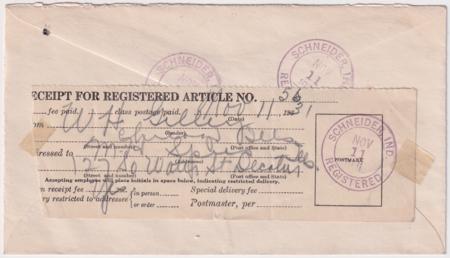 US Indiana, Schneider 555, 642, 702 Fancy Cancel Cover,  "Peace" and Eagle Fancy Cancels