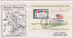 US 1311 Autographed Cover, James Roosevelt, Son of FDR
