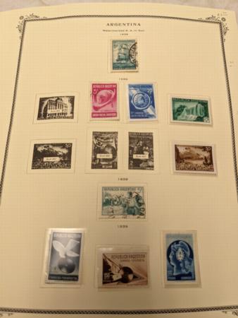 Argentina Collection 1858-1988 Mint and Used Collection in 3-Ring Binder with Slipcase