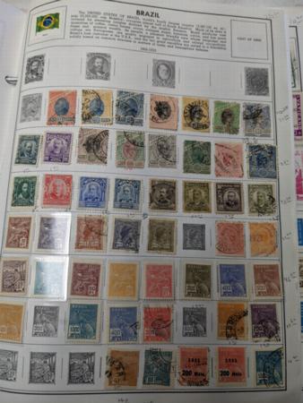 Brazil 1843-2008 Mint and Used Collection in Harris Binder with Extra Loose Pages