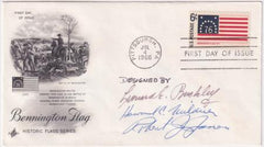US 1348 FDC Signed by the Designers and Engravers