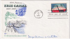 US 1325 FDC Mayor of Rome NY, William A. Valentine