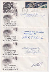US 1332b Set of 4 Matched FDC's, Signed by Designer and Engravers