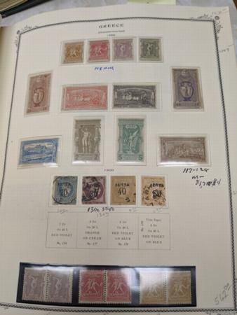 Greece 1861-2007 Used and Mint Collection in Scott Binder