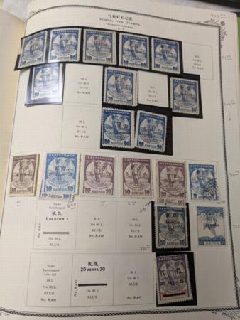 Greece 1861-2007 Used and Mint Collection in Scott Binder