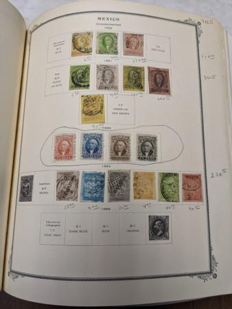 Mexico 1866-1988 Used Collections