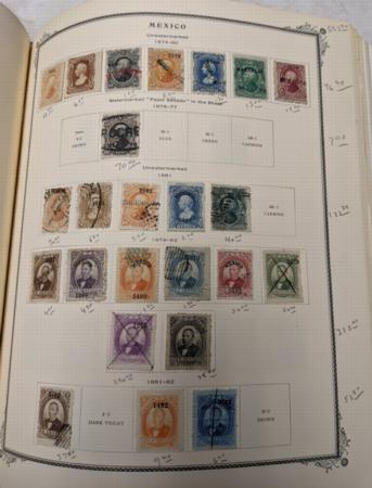 Mexico 1866-1988 Used Collections