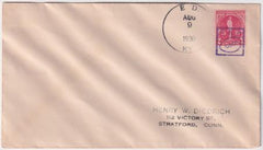 US Kentucky, Ed 688 Fancy Cancel Cover, URA, Egg in Square