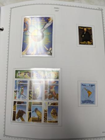 Peru 1996-2013 Newly Mounted Modern Collection in Minkus Binder with Loose pages