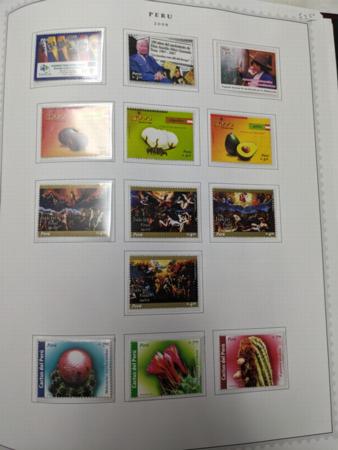 Peru 1996-2013 Newly Mounted Modern Collection in Minkus Binder with Loose pages