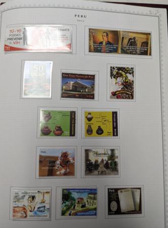 Peru 1996-2013 Newly Mounted Modern Collection in Minkus Binder with Loose pages