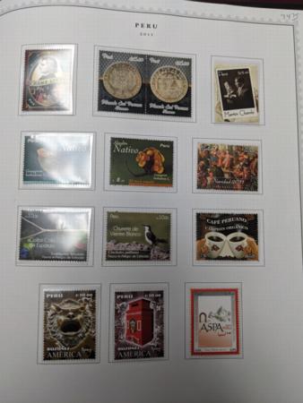 Peru 1996-2013 Newly Mounted Modern Collection in Minkus Binder with Loose pages