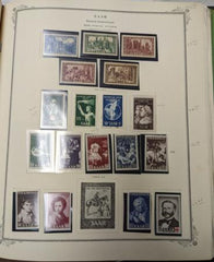 Saar and German Area 1920-1957 Mint and Used Collection in Scott Binder