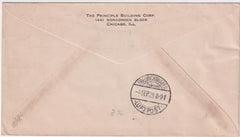 US 1929 Round the World Flight  Cover with 567 and 571