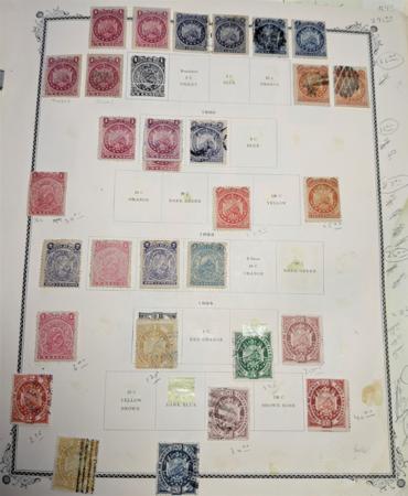 Bolivia 1866-1892 Mint and Used Collection in Scott Binder