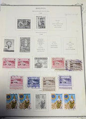 Bolivia 1866-1892 Mint and Used Collection in Scott Binder