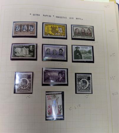 Colombia 1932-1968 Used Collection on Guadrille Pages