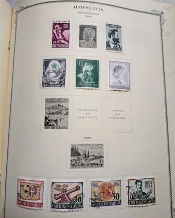 Yugoslavia, Bosnia & Croatia Mint & Used Collection in Scott Binder