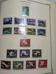 Yugoslavia, Bosnia & Croatia Mint & Used Collection in Scott Binder